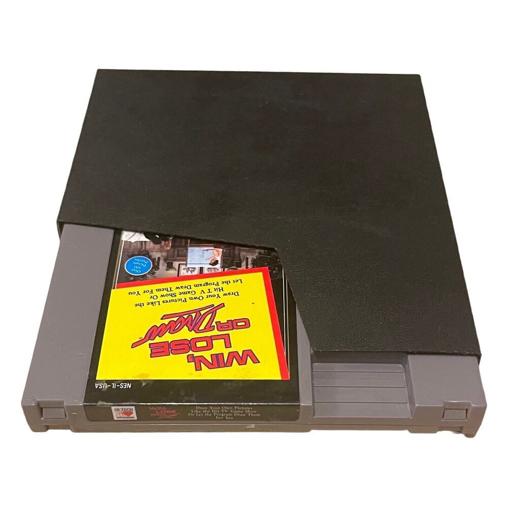 Win, Lose or Draw Nintendo NES Original Authentic Retro Classic Game - Picture 3 of 5